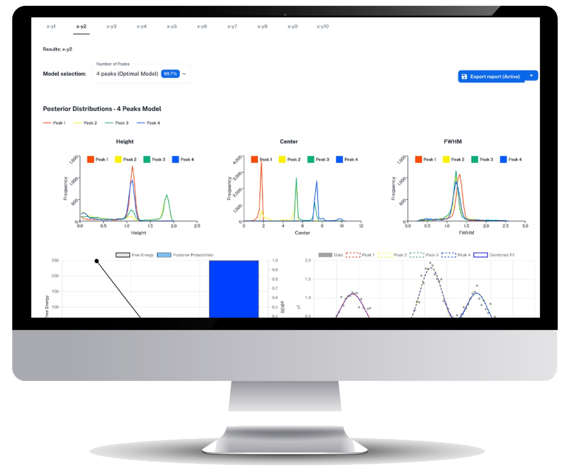 スペクトル自動解析ソフトウェア